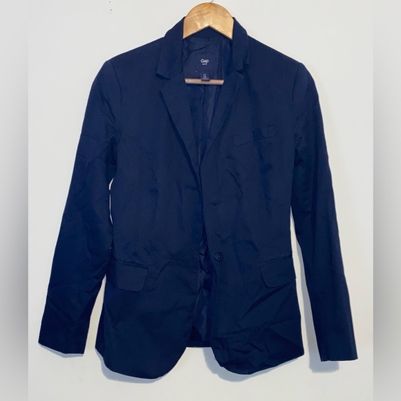 GAP One Button Blazer Size 2 - Picture 3 of 7